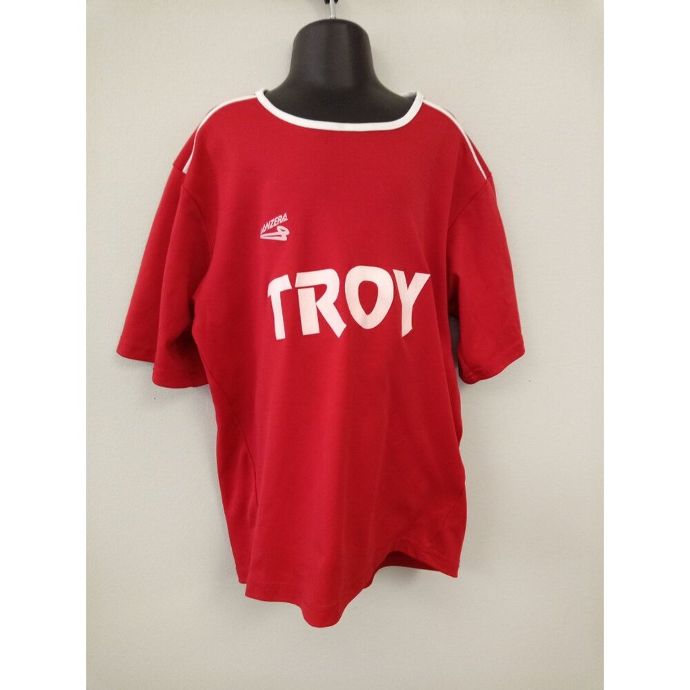 Lanzera Troy Michigan Girl's Red/White Top Size 8